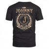 JOHNNY 2K-101–Personalized Name Quote Apparel “I Am NAME May Not Be Perfect But I Am Limited Edition”