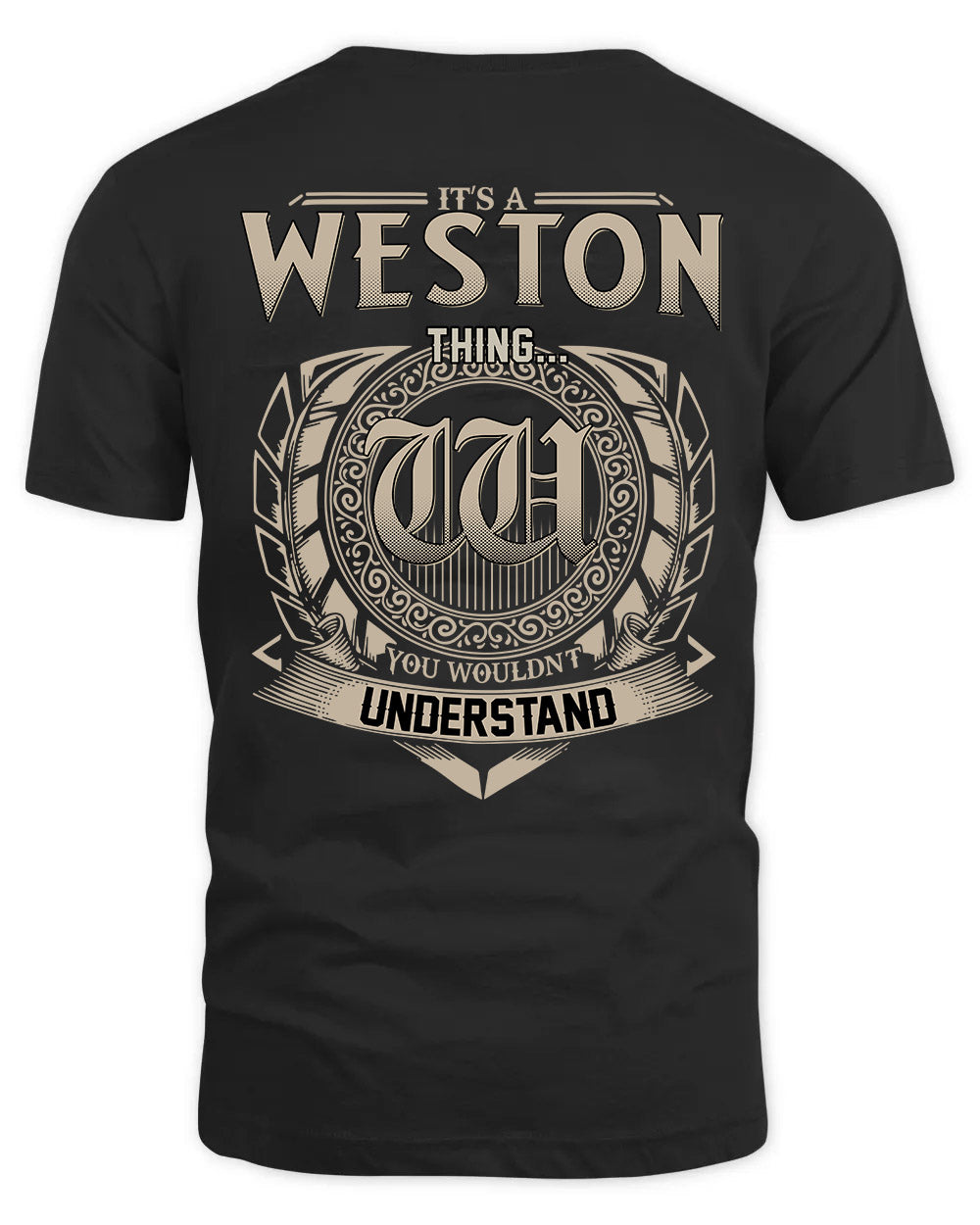 WESTON HH88-K2–Personalized Name Quote Apparel “It’s a/an NAME Thing You Wouldn’t Understand”