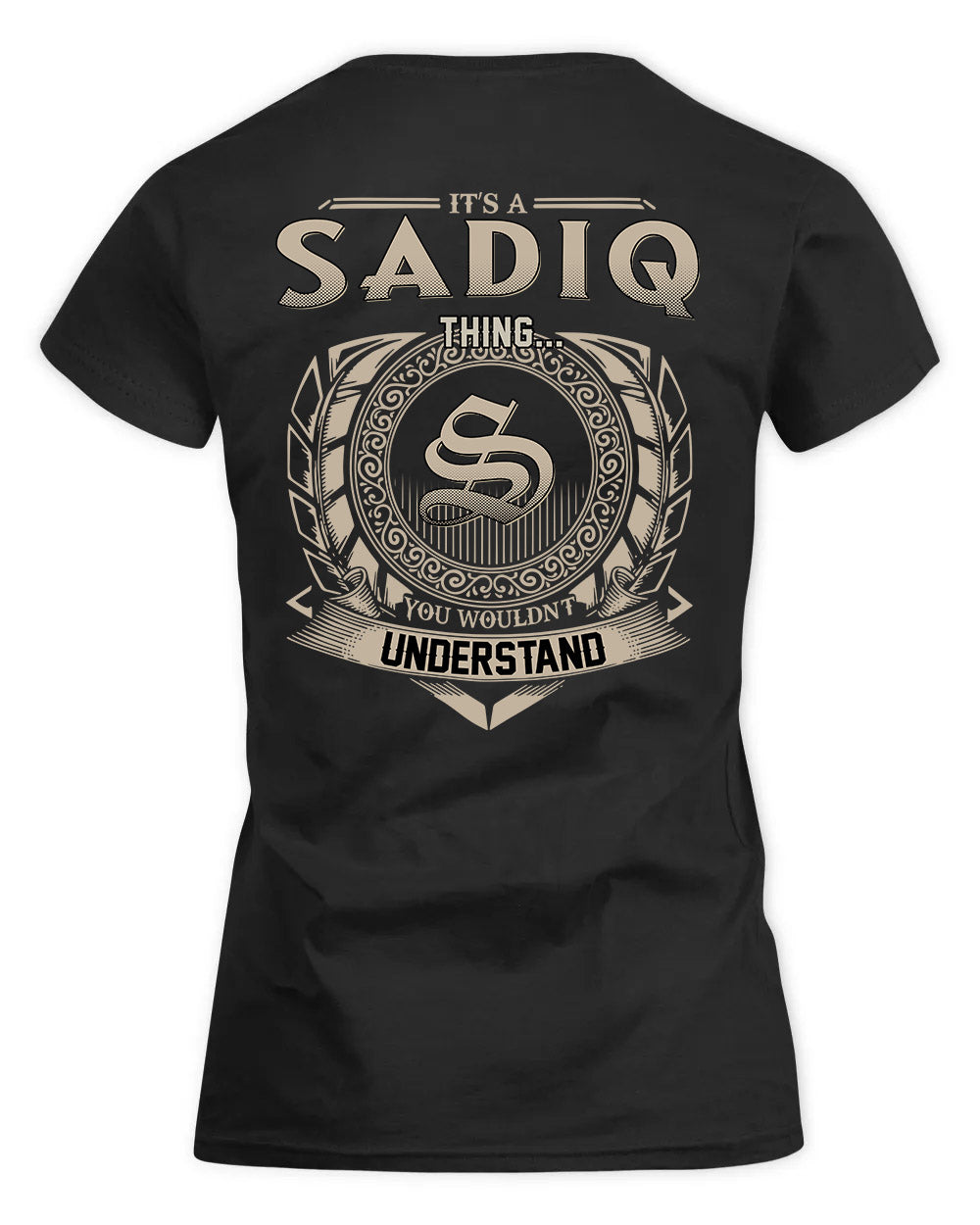 SADLER HH88-K2–Personalized Name Quote Apparel “It’s a/an NAME Thing You Wouldn’t Understand”