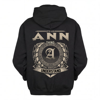 ANN HH88-K2–Personalized Name Quote Apparel “It’s an NAME Thing You Wouldn’t Understand”