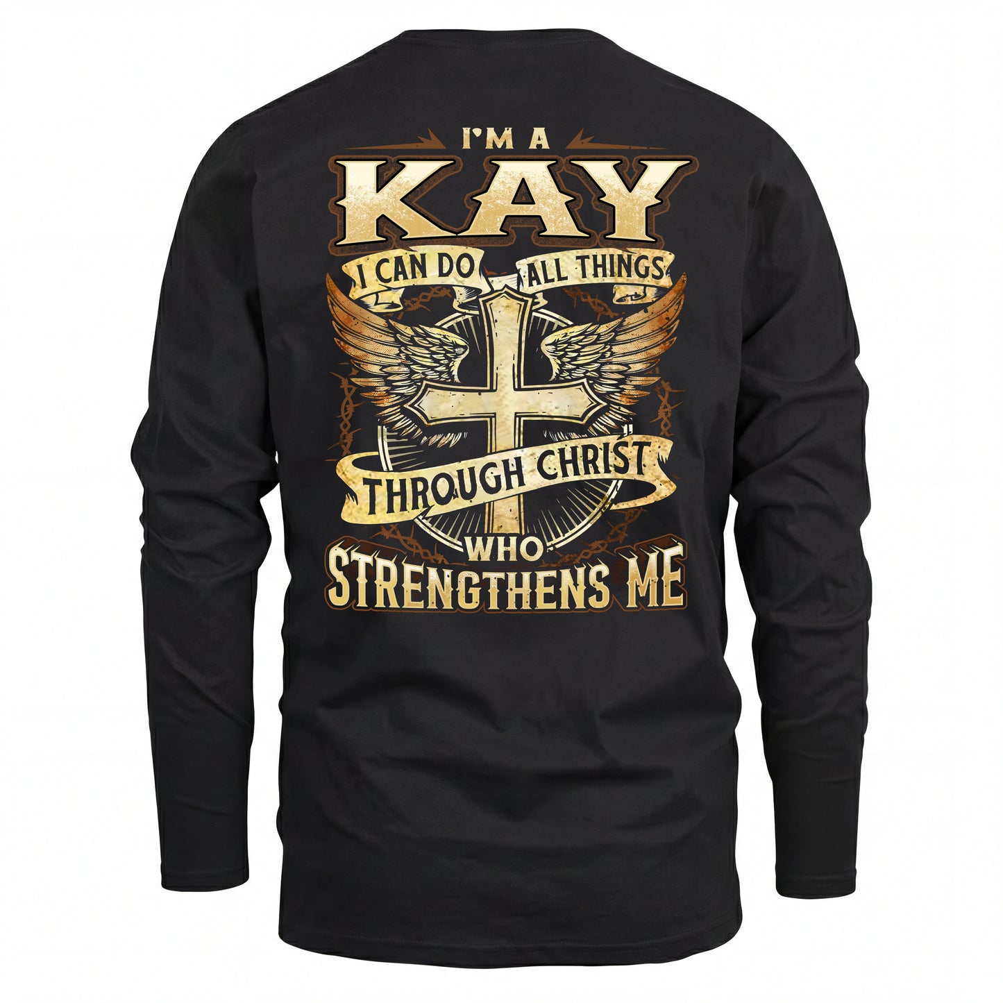 KAY HH88-K2–Personalized Name Quote T-Shirt