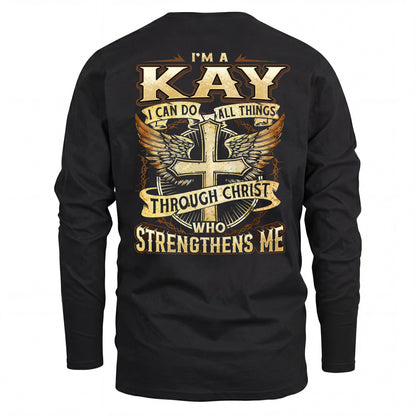 KAY HH88-K2–Personalized Name Quote T-Shirt