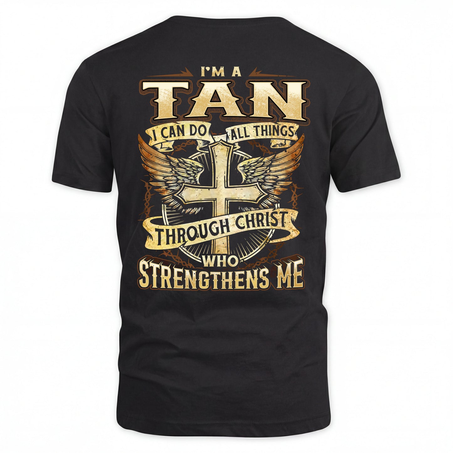 TAN HH88-K2–Personalized Name Quote T-Shirt