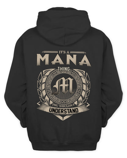 MANA HH88-K2–Personalized Name Quote Apparel “It’s a/an NAME Thing You Wouldn’t Understand”