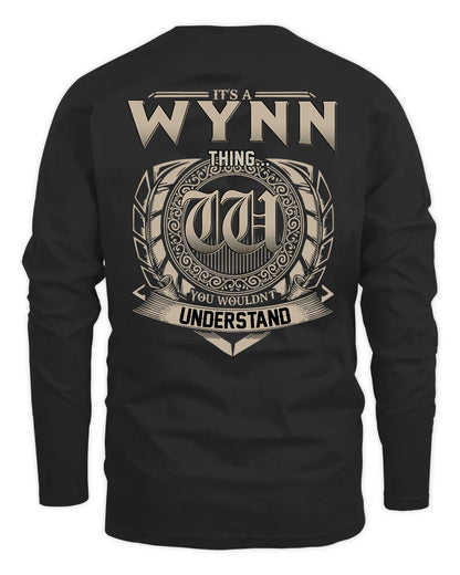WYNN HH88-K2–Personalized Name Quote Apparel “It’s a/an NAME Thing You Wouldn’t Understand”