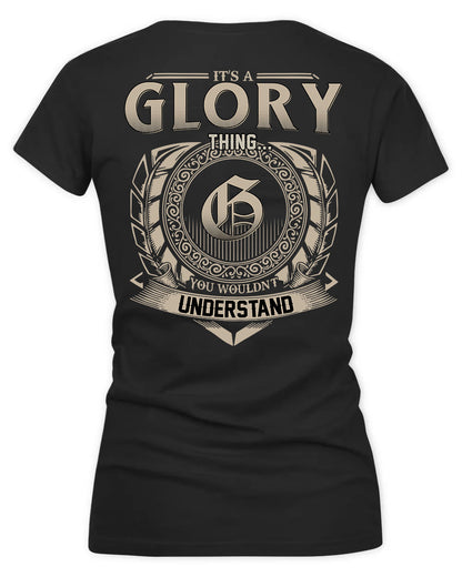 GLOVER HH88-K2–Personalized Name Quote Apparel “It’s a/an NAME Thing You Wouldn’t Understand”