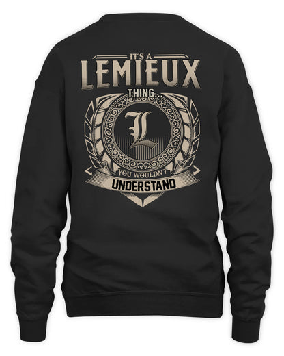 LEMIEUX HH88-K2–Personalized Name Quote Apparel “It’s a/an NAME Thing You Wouldn’t Understand”