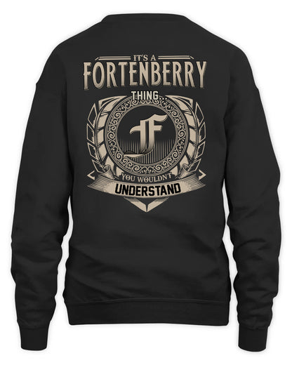 FORTENBERRY HH88-K2–Personalized Name Quote Apparel “It’s a/an NAME Thing You Wouldn’t Understand”