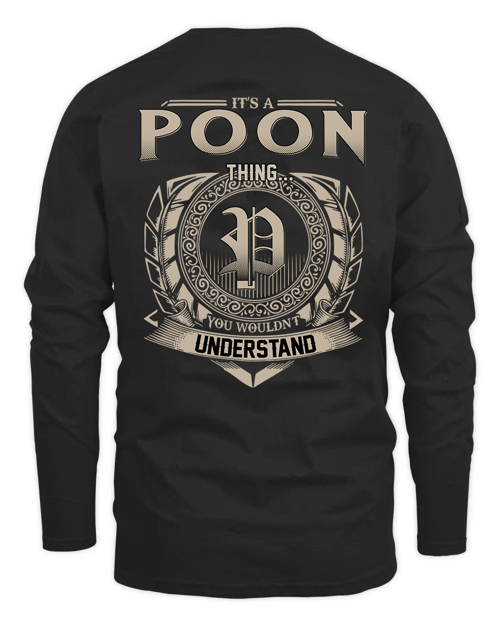 POON HH88-K2–Personalized Name Quote Apparel “It’s a/an NAME Thing You Wouldn’t Understand”
