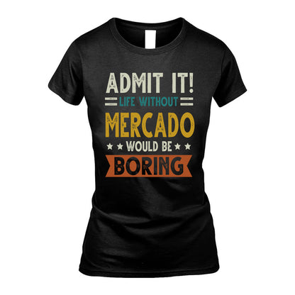 ELDON HH88-K2–Personalized Funny Quote Apparel “Life Without NAME Would Be Boring”