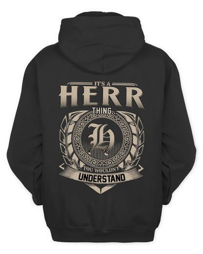 HERR HH88-K2–Personalized Name Quote Apparel “It’s a/an NAME Thing You Wouldn’t Understand”