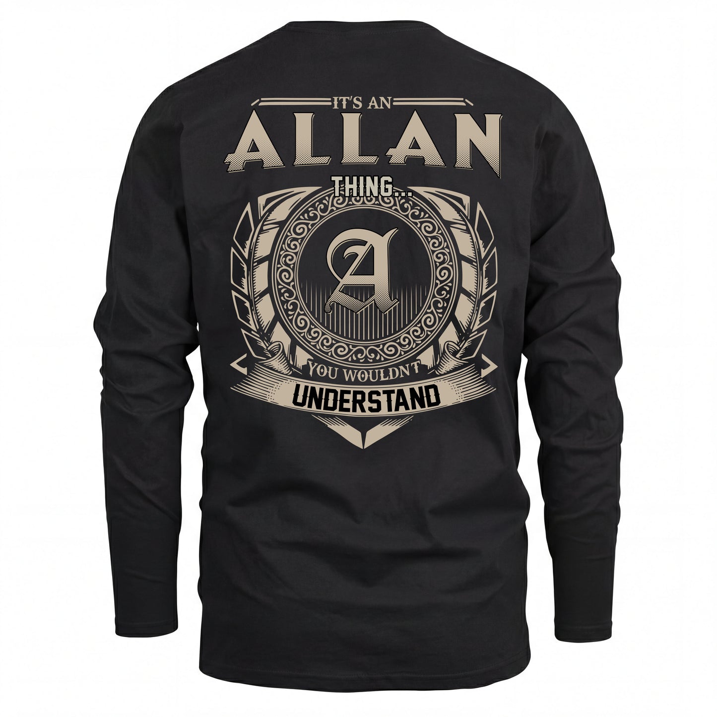 ALLAN HH88-K2–Personalized Name Quote Apparel “It’s an NAME Thing You Wouldn’t Understand”
