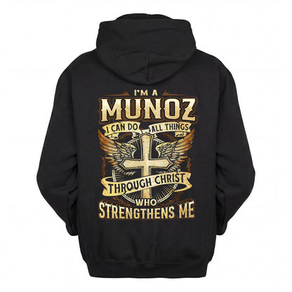 MUNOZ HH88-K2–Personalized Name Quote T-Shirt