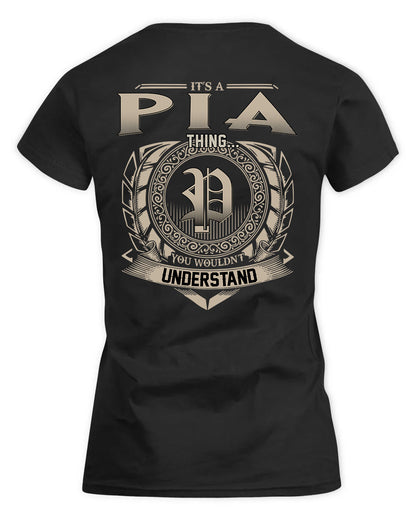 PIAZZA HH88-K2–Personalized Name Quote Apparel “It’s a/an NAME Thing You Wouldn’t Understand”