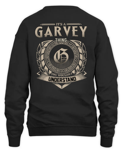 GARVEY HH88-K2–Personalized Name Quote Apparel “It’s a/an NAME Thing You Wouldn’t Understand”