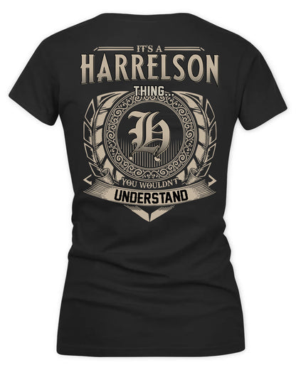 HARRIET HH88-K2–Personalized Name Quote Apparel “It’s a/an NAME Thing You Wouldn’t Understand”