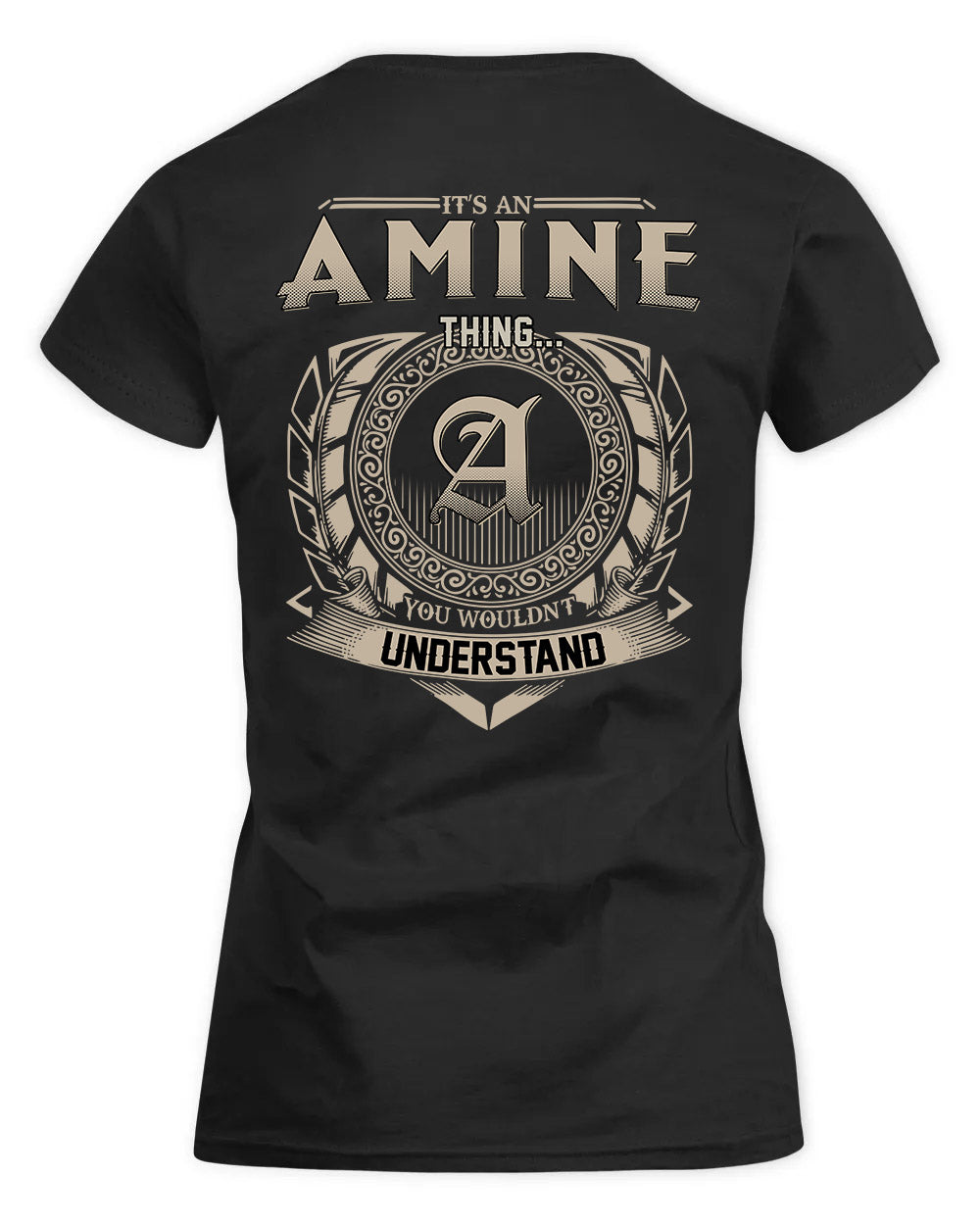 AMINE HH88-K2–Personalized Name Quote Apparel “It’s a/an NAME Thing You Wouldn’t Understand”
