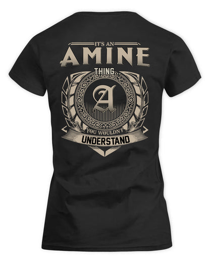 AMINE HH88-K2–Personalized Name Quote Apparel “It’s a/an NAME Thing You Wouldn’t Understand”