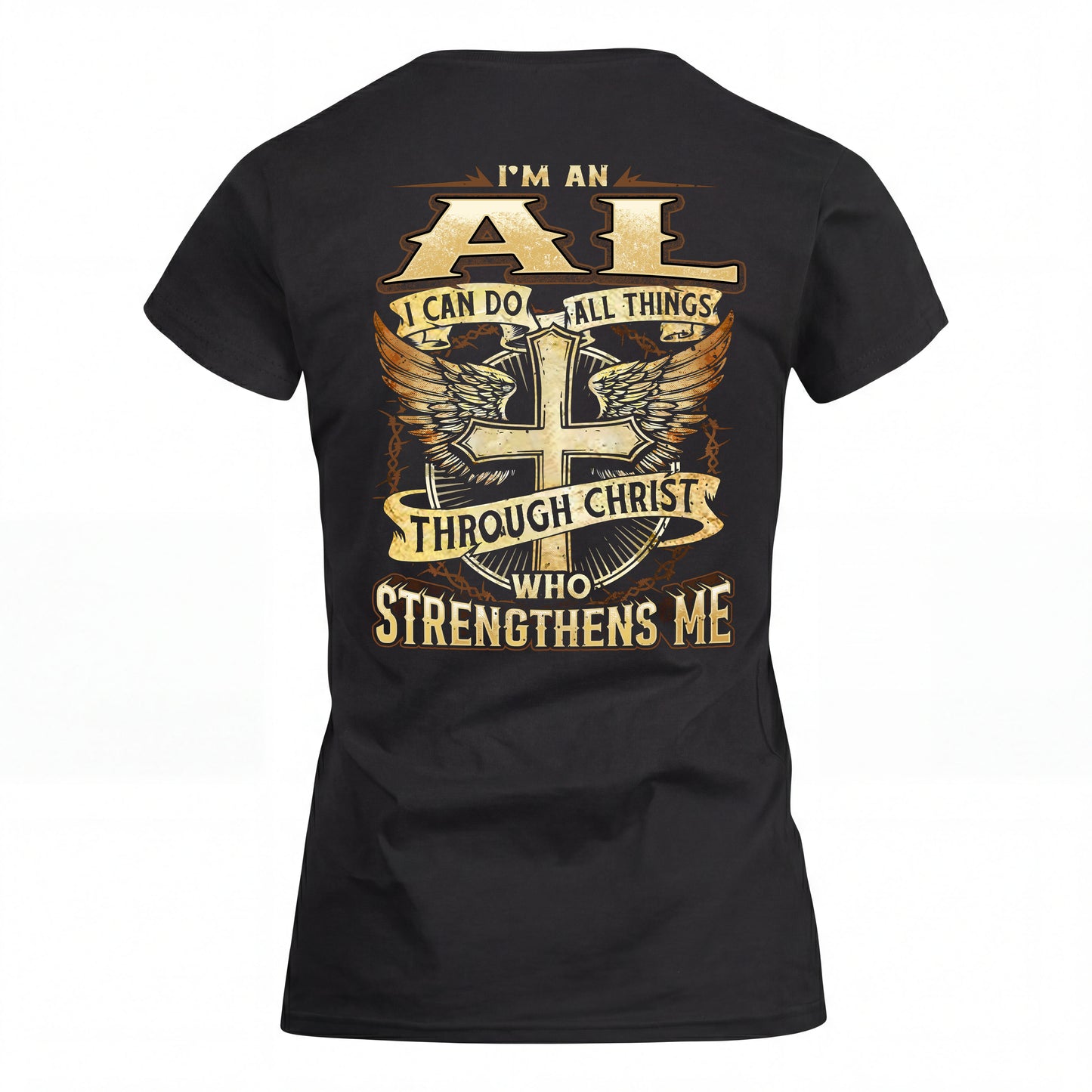 AL HH88-K2–Personalized Name Quote T-Shirt