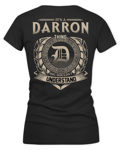 DARWIN HH88-K2–Personalized Name Quote Apparel “It’s a/an NAME Thing You Wouldn’t Understand”