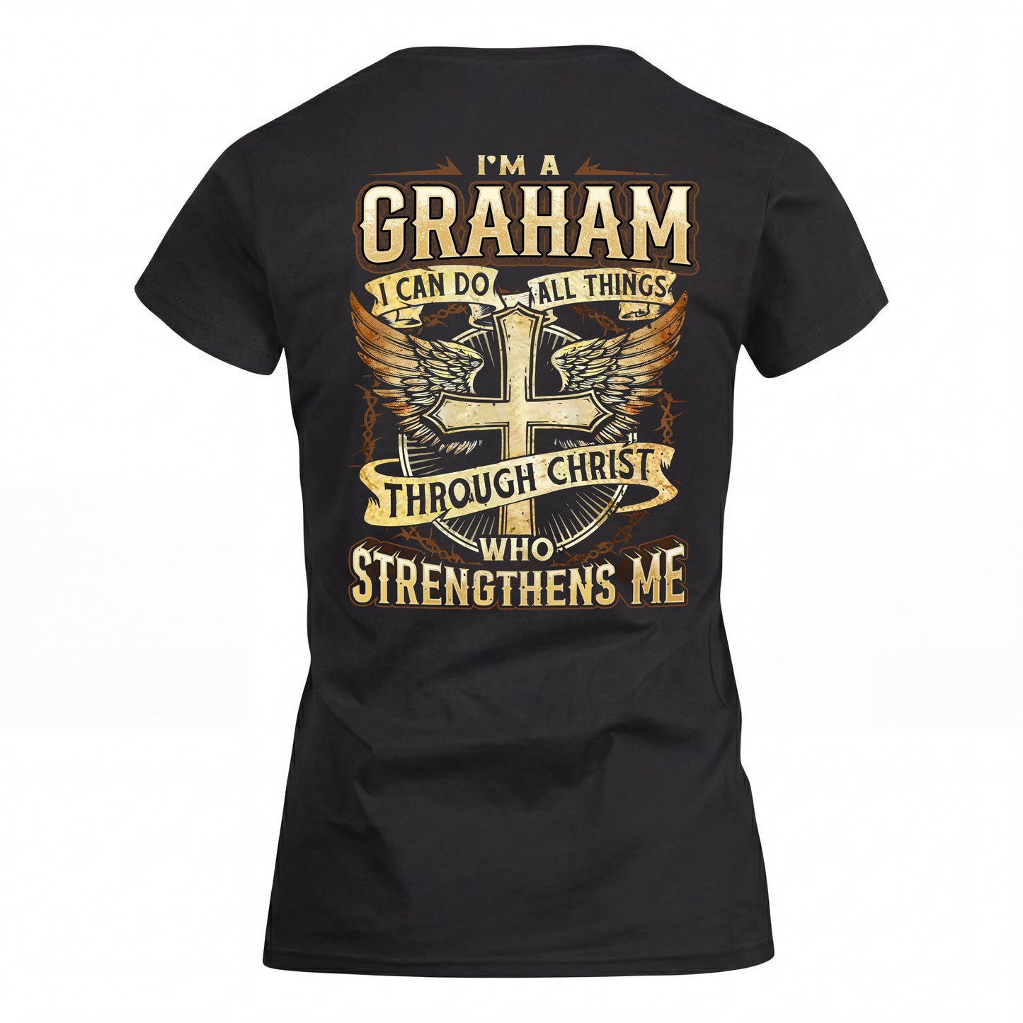 GRAHAM HH88-K2–Personalized Name Quote T-Shirt