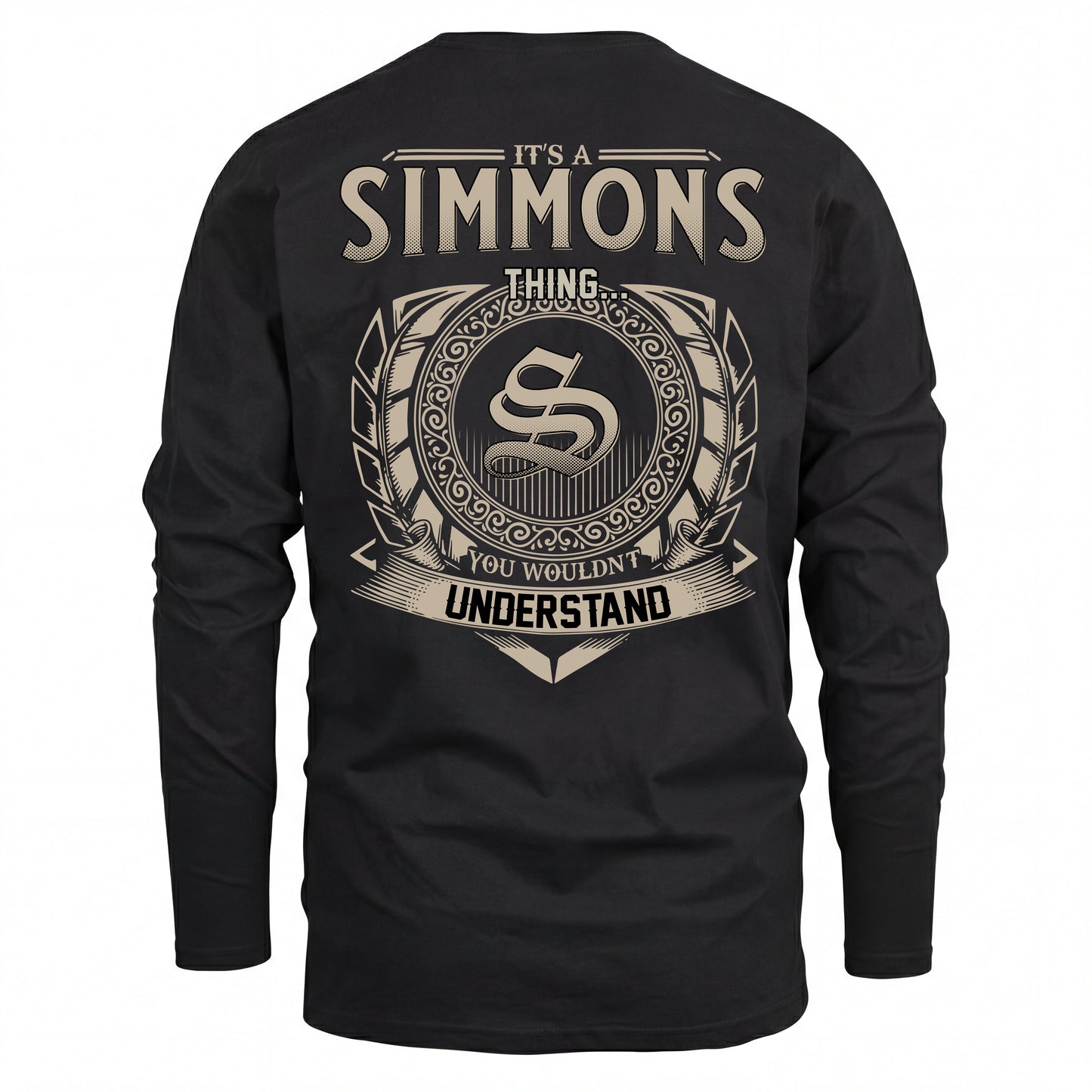 SIMMONS HH88-K2–Personalized Name Quote Apparel “It’s an NAME Thing You Wouldn’t Understand”
