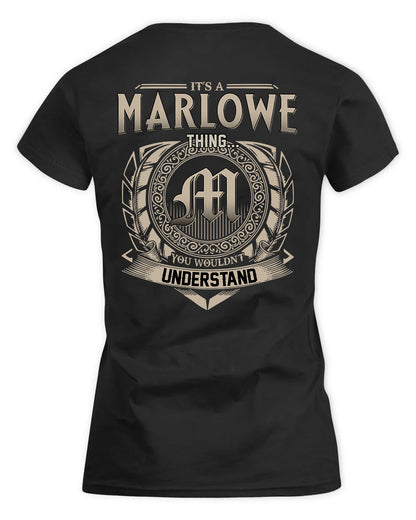 MARLOWE HH88-K2–Personalized Name Quote Apparel “It’s a/an NAME Thing You Wouldn’t Understand”