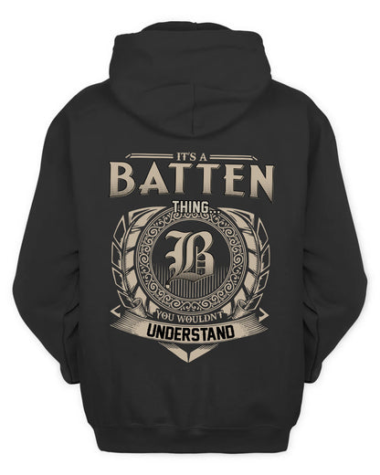 BATTEN HH88-K2–Personalized Name Quote Apparel “It’s a/an NAME Thing You Wouldn’t Understand”