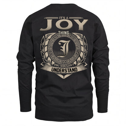 JOY HH88-K2–Personalized Name Quote Apparel “It’s an NAME Thing You Wouldn’t Understand”