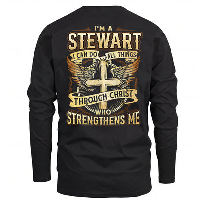 STEWART HH88-K2–Personalized Name Quote T-Shirt