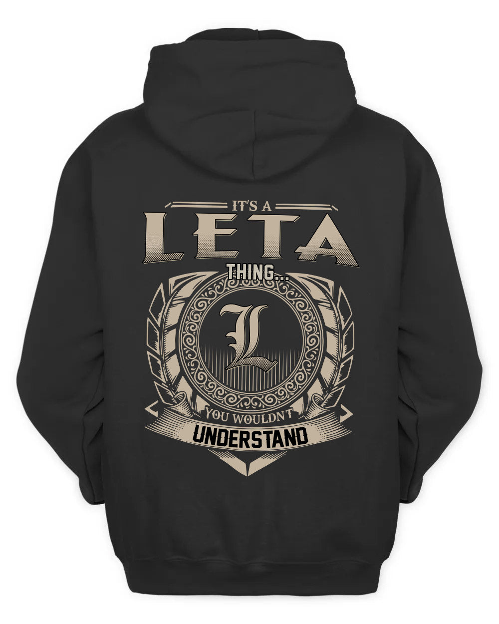 LETA HH88-K2–Personalized Name Quote Apparel “It’s a/an NAME Thing You Wouldn’t Understand”