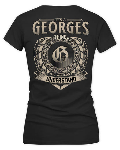 GEORGETTE HH88-K2–Personalized Name Quote Apparel “It’s a/an NAME Thing You Wouldn’t Understand”
