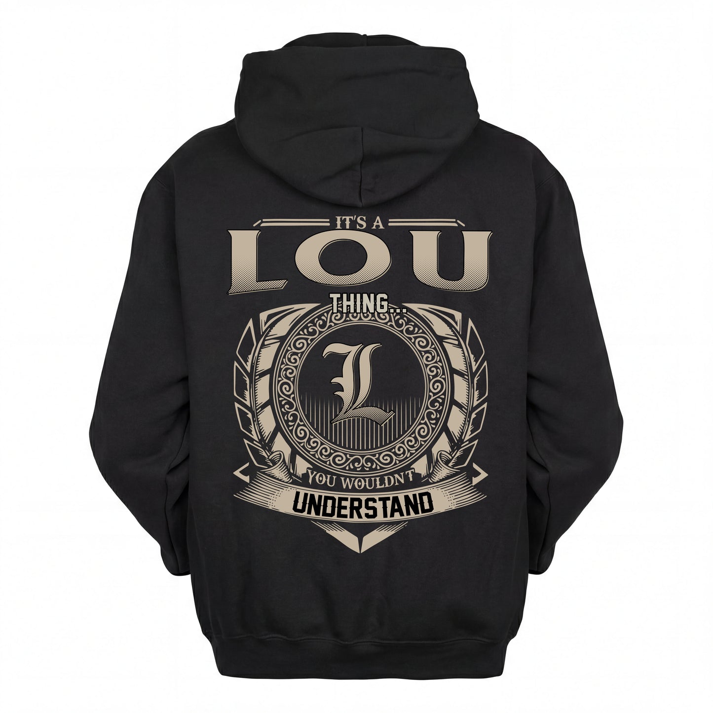 LOU HH88-K2–Personalized Name Quote Apparel “It’s an NAME Thing You Wouldn’t Understand”
