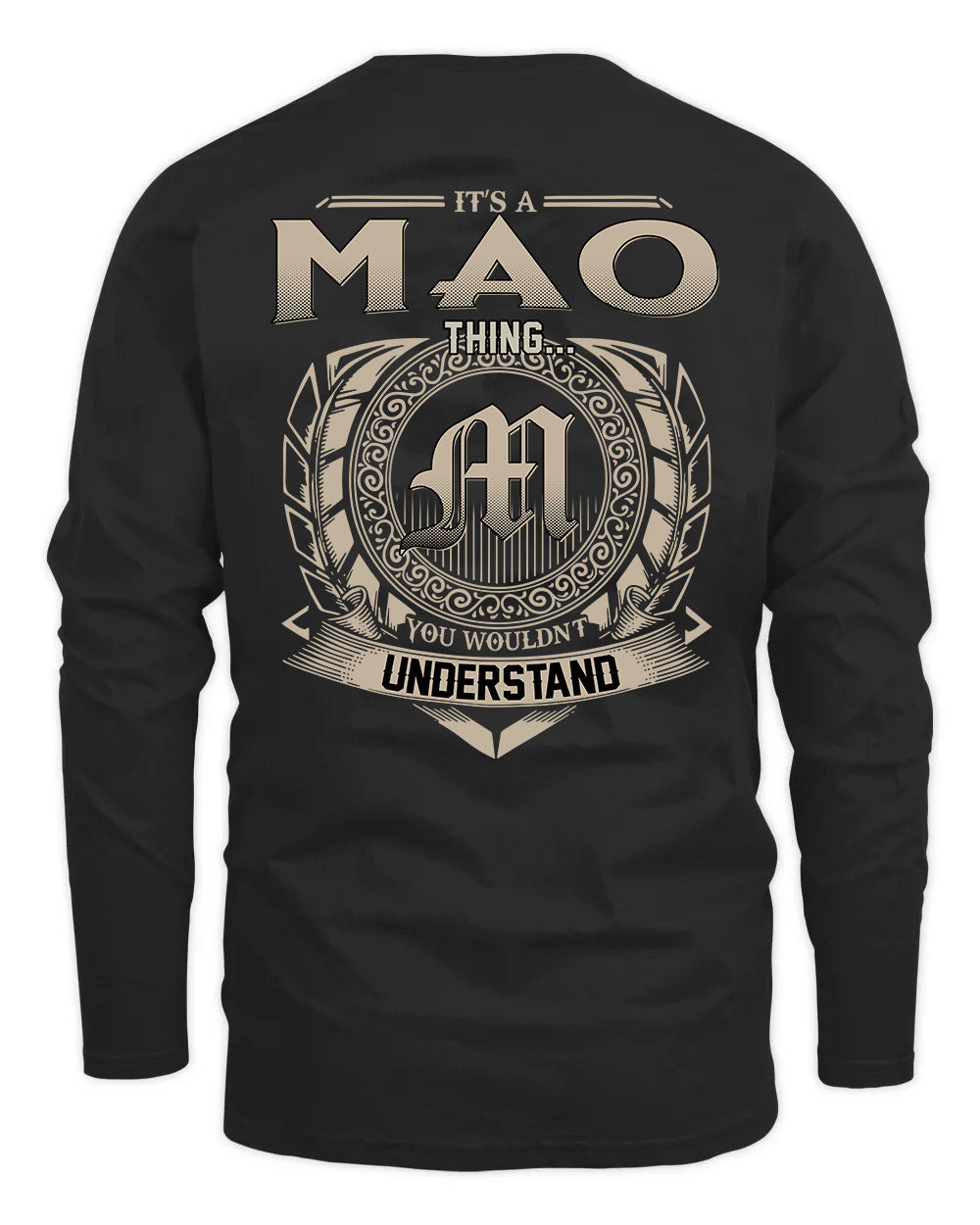 MAO HH88-K2–Personalized Name Quote Apparel “It’s a/an NAME Thing You Wouldn’t Understand”