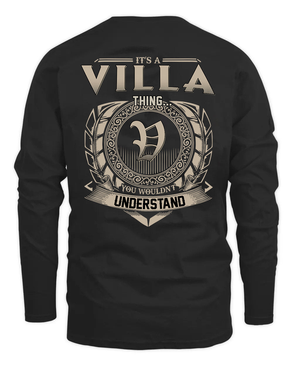 VILLA HH88-K2–Personalized Name Quote Apparel “It’s a/an NAME Thing You Wouldn’t Understand”