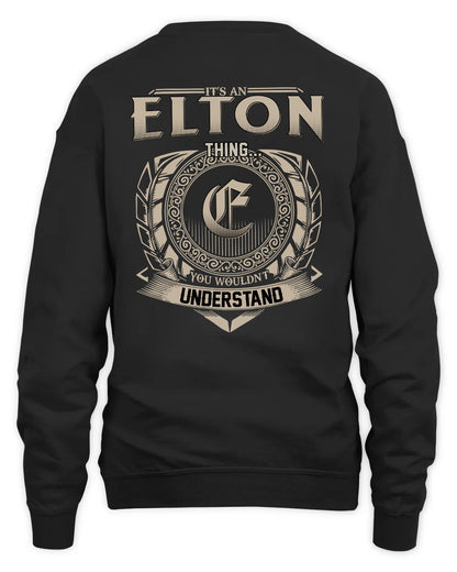 ELTON HH88-K2–Personalized Name Quote Apparel “It’s a/an NAME Thing You Wouldn’t Understand”