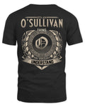 O'SULLIVAN HH88-K2–Personalized Name Quote Apparel “It’s a/an NAME Thing You Wouldn’t Understand”