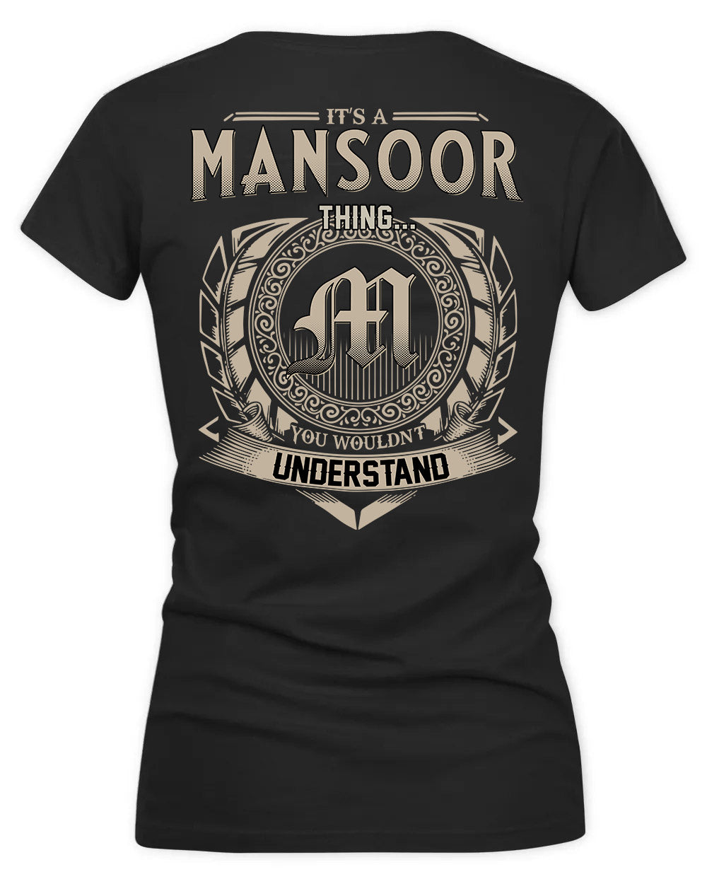 MANU HH88-K2–Personalized Name Quote Apparel “It’s a/an NAME Thing You Wouldn’t Understand”