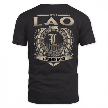 LAO HH88-K2–Personalized Name Quote Apparel “It’s a/an NAME Thing You Wouldn’t Understand”