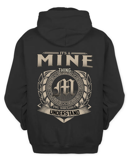MINE HH88-K2–Personalized Name Quote Apparel “It’s a/an NAME Thing You Wouldn’t Understand”
