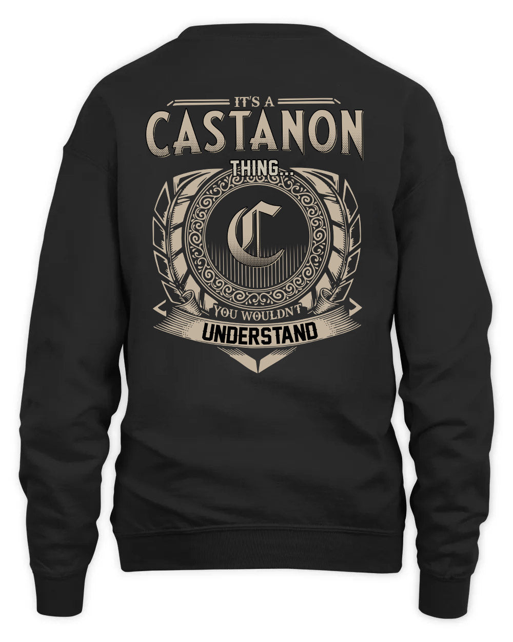 CASTANON HH88-K2–Personalized Name Quote Apparel “It’s a/an NAME Thing You Wouldn’t Understand”