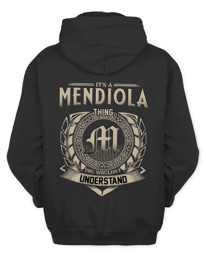 MENDIOLA HH88-K2–Personalized Name Quote Apparel “It’s a/an NAME Thing You Wouldn’t Understand”