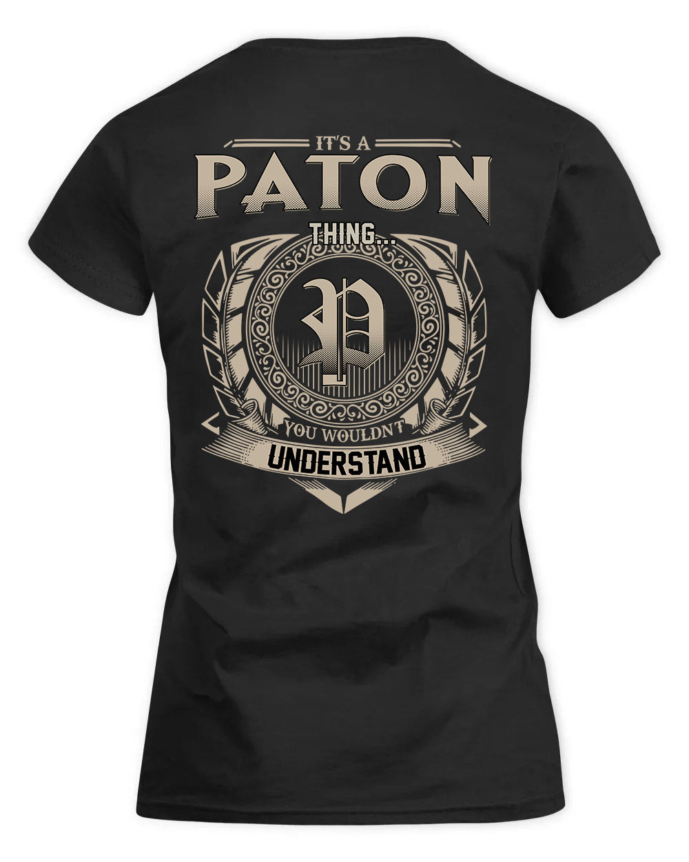 PATRICE HH88-K2–Personalized Name Quote Apparel “It’s a/an NAME Thing You Wouldn’t Understand”