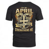 APRIL HH88-K2–Personalized Name Quote T-Shirt