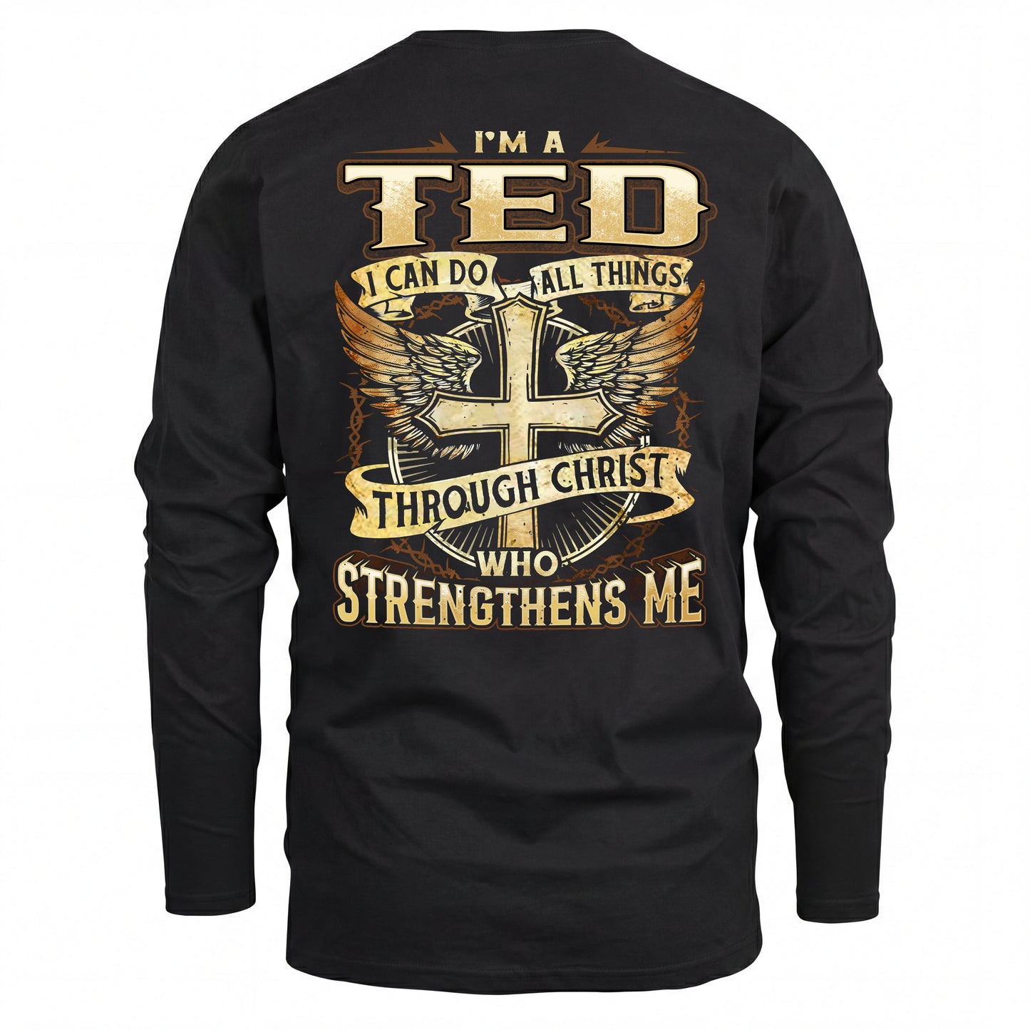 TED HH88-K2–Personalized Name Quote T-Shirt