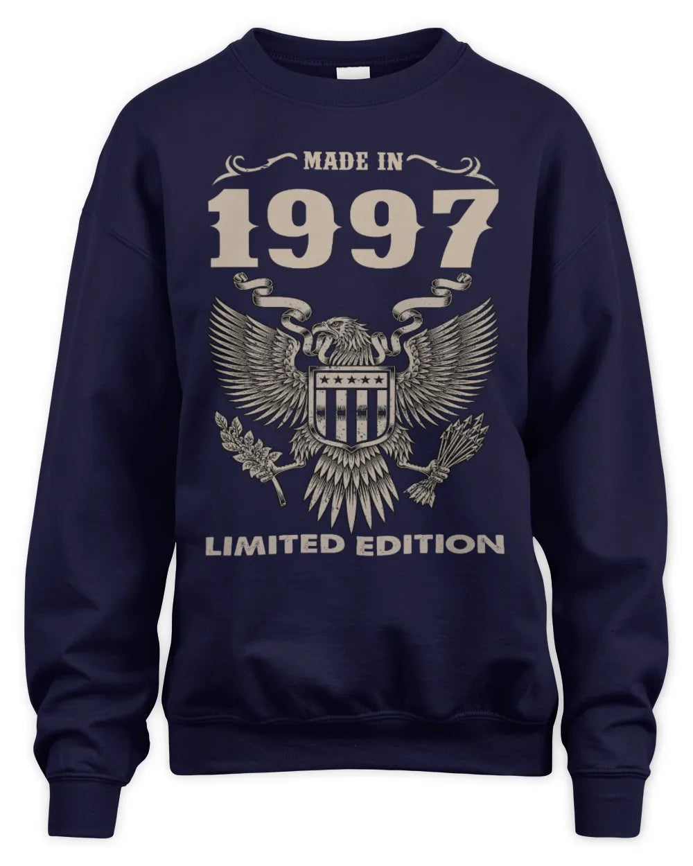 1997 HH89-K2 – Classic Birth Year Limited Edition T-Shirt - Unisex Sweatshirt - Navy
