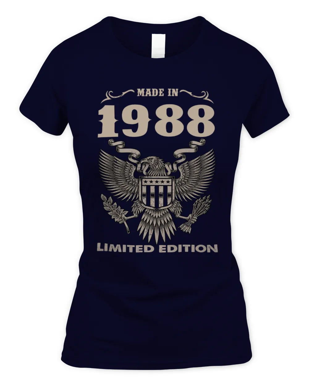 1988 HH89-K2 – Classic Birth Year Limited Edition T-Shirt - Women's Standard T-Shirt - Navy