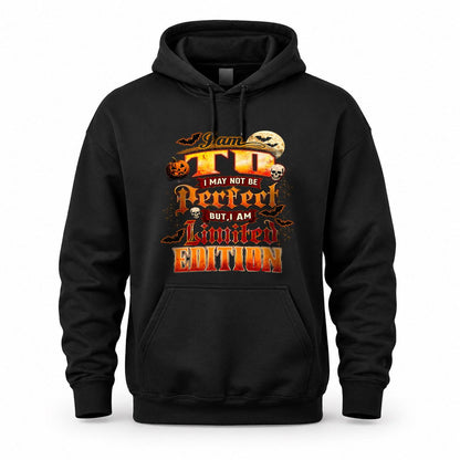 TO HH-F008 – Personalized Name Halloween Shirt – “I May Not Be Perfect, But I Am Limited Edition” Custom Apparel